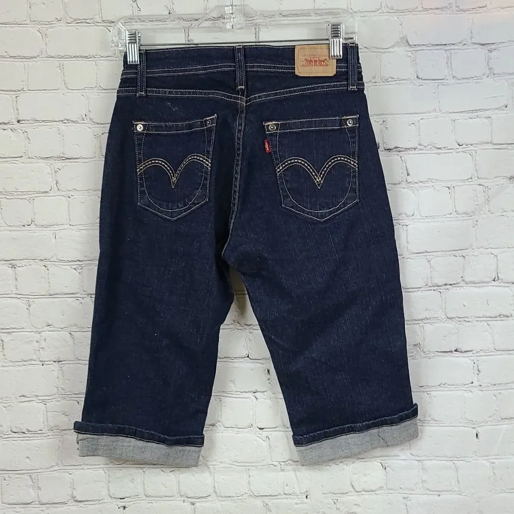 Levi's 528 Curvy Cut NWT Low Rise Stretch 14